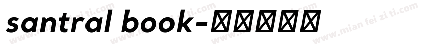 santral book字体转换